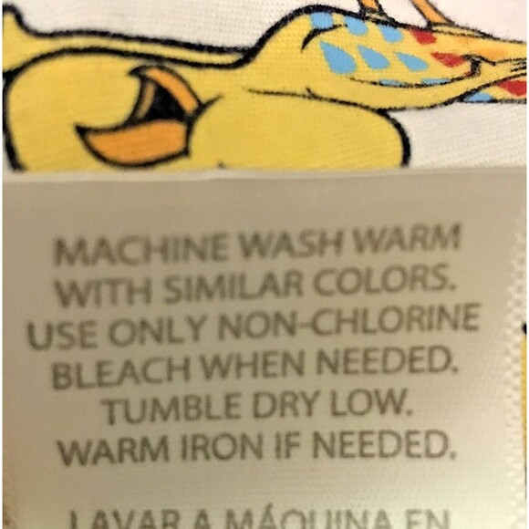 Looney Tunes Scrub Women's M Tweety Bird I'm in Season Christmas SS 3 Pocket Top - Picture 13 of 13